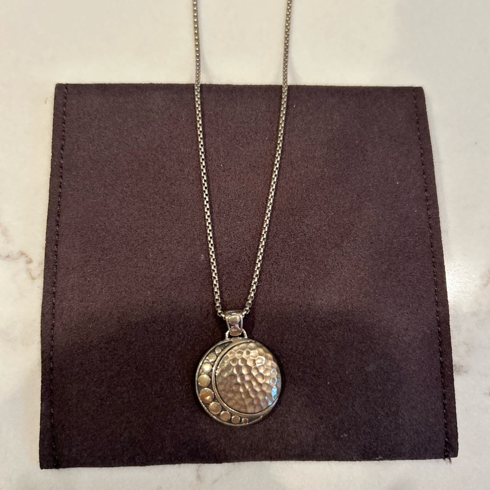 NEW John Hardy Silver Pendant Necklace